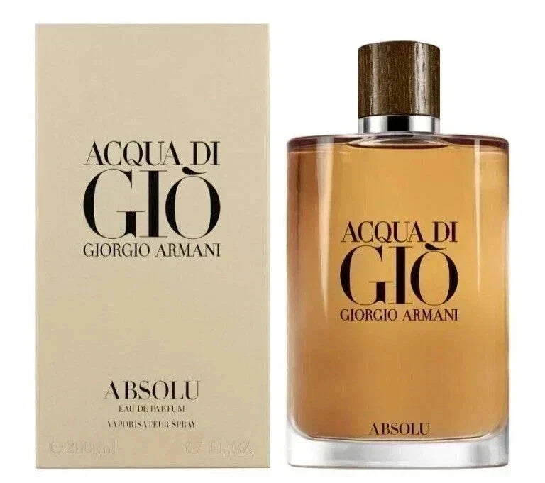 Giorgio Armani Acqua di Giò Absolu EDP 200 ml / 6.7 oz Men’s Fragrance